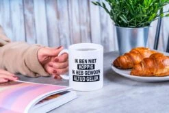Mok Met Tekst: Ik Ben Niet Koppig. Ik Heb Gewoon Altijd Gelijk | Grappige Mok | Grappige Cadeaus -Le Creuset Winkel 1200x800 161