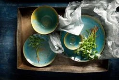 Palmer Bord Lotus 27.5 Cm Zwart Turquoise Stoneware 2 Stuk(s) -Le Creuset Winkel 1200x800 224