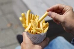 Papieren Frietzak | Krant Print | 50 St. | Patatzak | Frietzakken | Puntzakken | Frietzakjes -Le Creuset Winkel 1200x800 255