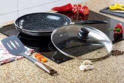 Edënbërg Stonetec Line - Hapjespan Keramisch - 18 Cm - 3-laags Antiaanbaklaag! -Le Creuset Winkel 1200x800 77