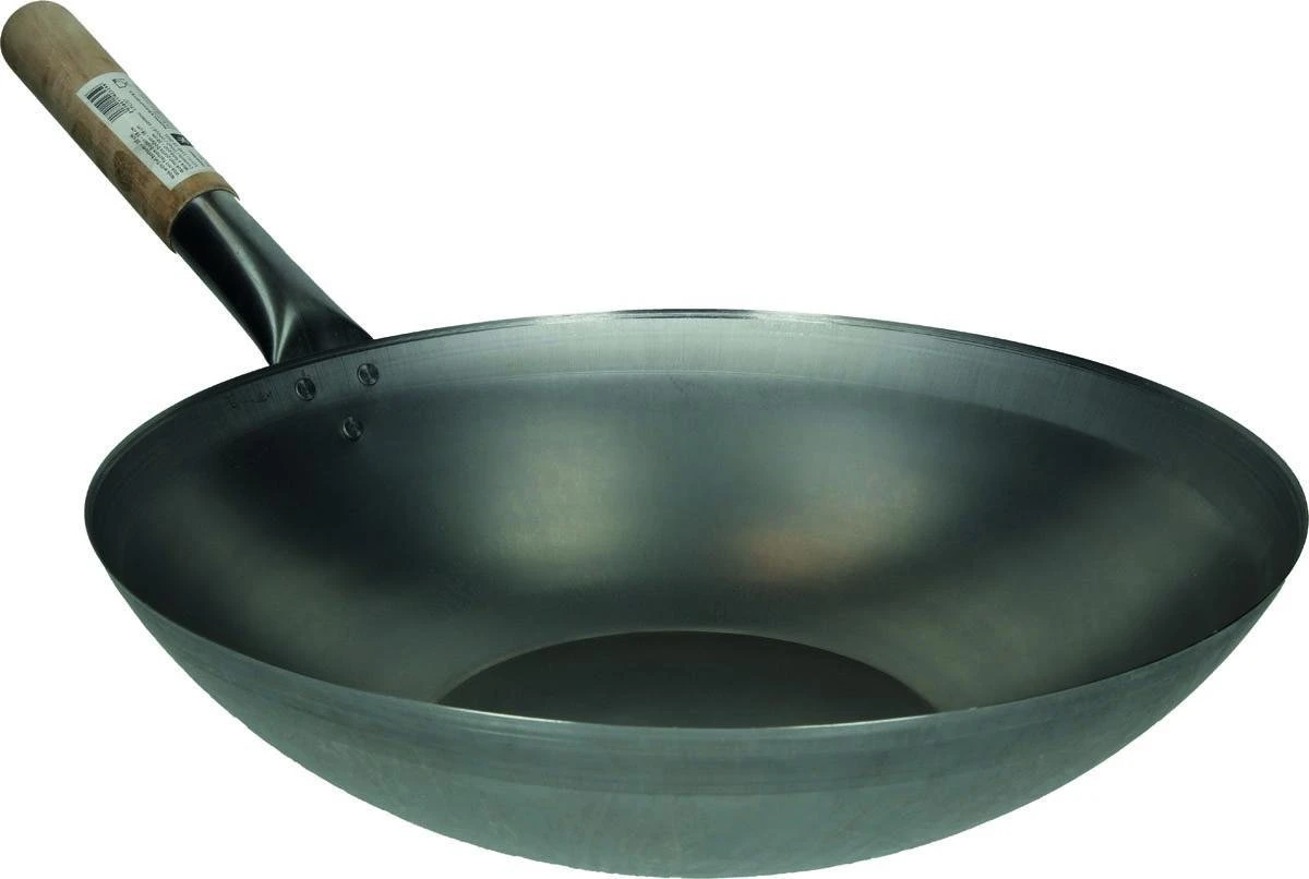 Stalen Wokpan - Ø 38 cm - Houten Handvat - Platte bodem - Traditioneel Stalen Wokpan - Ø 38 Cm - Houten Handvat - Platte Bodem - Traditioneel -Le Creuset Winkel 1200x806 1