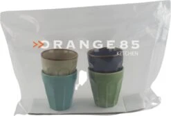 Orange85 Cappuccino Mokken - 4 Stuks - 250 Ml - Porselein - Hittebestendig - Keuken - Accessoires - Cappuccino Glazen - Cappuccino Kopjes - Latte Macchiato Glazen -Le Creuset Winkel 1200x809 4