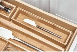 IDesign Bamboe Bakjes Voor Lade Stapelbaar D (15,5 X 30,5 X 5 Cm) - 45 - Stapelbaar & Decoratief -Le Creuset Winkel 1200x812 1