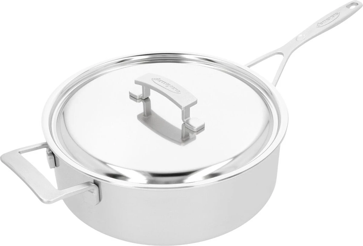 Demeyere Industry 5 - Sauteerpan met deksel - 28 cm - RVS Demeyere Industry 5 - Sauteerpan Met Deksel - 28 Cm - RVS -Le Creuset Winkel 1200x814 1