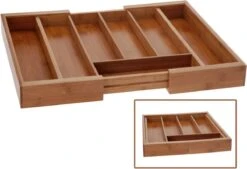 Excellent Houseware Bestekbak Hout Uitschuifbaar -Le Creuset Winkel 1200x820 3