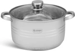 Edënbërg Classic Line - RVS Luxe Pannenset 12 Delig - Voorzien Van 9-Laags Bodem! 4 Edënbërg Classic Line - RVS Luxe Pannenset 12 Delig - Voorzien Van 9-Laags Bodem! -Le Creuset Winkel 1200x821