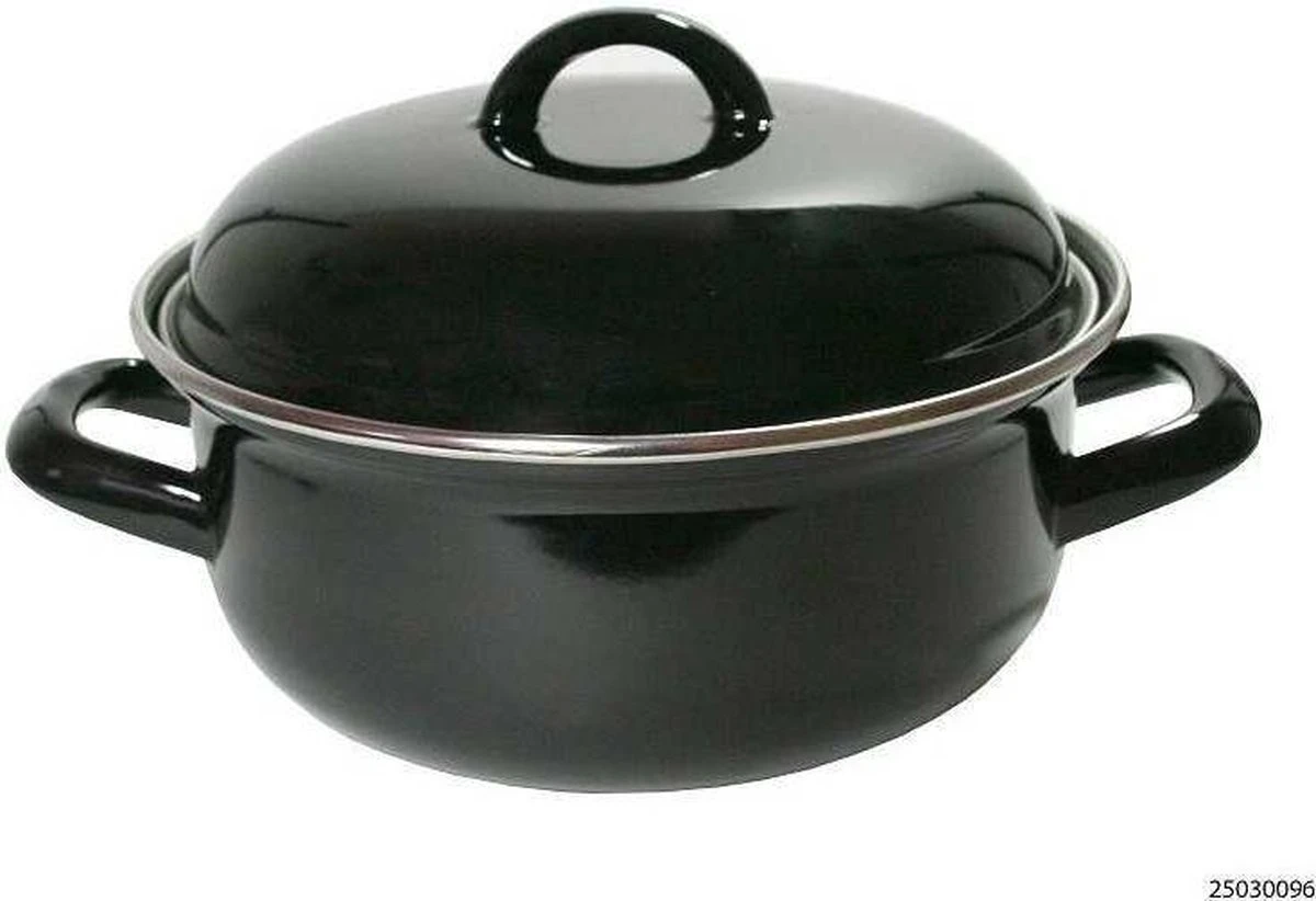 CasaLupo Emaille Braadpan Cooking - ø 28 cm / 6 Liter CasaLupo Emaille Braadpan Cooking - ø 28 Cm / 6 Liter -Le Creuset Winkel 1200x822 2