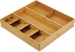 Joseph Joseph Bestek Organizer Bamboe 5-vaks - Small 5-vaks - Sorteervakken, Klaar Voor Gebruik, Duurzaam -Le Creuset Winkel 1200x833 4