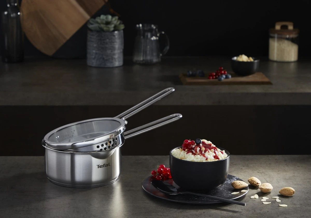 Tefal Nordica Pannenset 4 delig - Steelpan Ø16 cm & Kookpan Ø 18 + Ø 20 + Ø 24 cm Tefal Nordica Pannenset 4 Delig - Steelpan Ø16 Cm & Kookpan Ø 18 + Ø 20 + Ø 24 Cm -Le Creuset Winkel