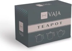 Vaja® Theepot Camille Met Filter - Zilver - 1.0L - RVS Dubbelwandig - Theekan -Le Creuset Winkel 1200x850 5