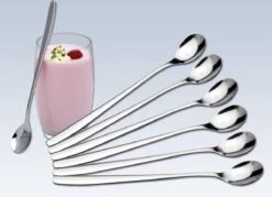 Merkloos Generik Latte Macchiato Lepeltjes - 12 Stuks - RVS -Le Creuset Winkel 1200x868 2