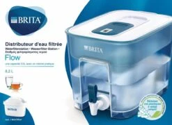BRITA - Waterfilterkan Flow Cool - Blauw - 8,2L -Le Creuset Winkel 1200x876 1
