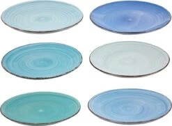 Studio Tavola Dinerborden Ocean Blue ø 26.5 Cm - 6 Stuks -Le Creuset Winkel 1200x881 3