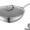 MasterChef / Jumbo - Wokpan - Met Glazen Deksel - 28 Cm - Inductie