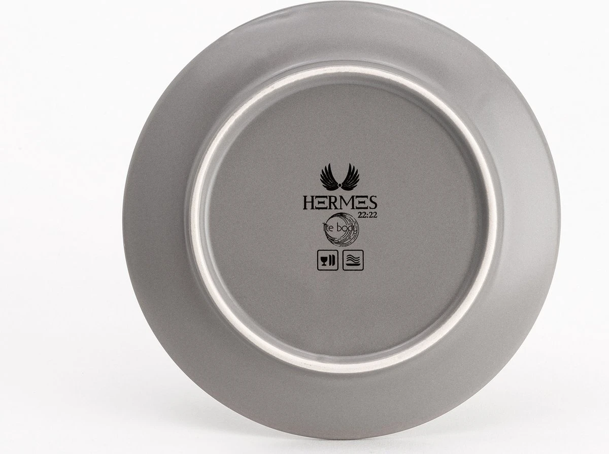 Lite-Body Hermes Pastabord - Set van 8 stuks - Ø 21 cm - Aardewerk - Grijs Mat Lite-Body Hermes Pastabord - Set Van 8 Stuks - Ø 21 Cm - Aardewerk - Grijs Mat -Le Creuset Winkel 1200x895 3