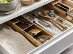 Joseph Joseph Bestek Organizer Bamboe 5-vaks - Small 5-vaks - Sorteervakken, Klaar Voor Gebruik, Duurzaam -Le Creuset Winkel 1200x900 155