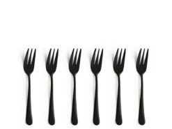 Amefa Taartvorkjes - 6 Stuks - Zwart -Le Creuset Winkel 1200x900 165