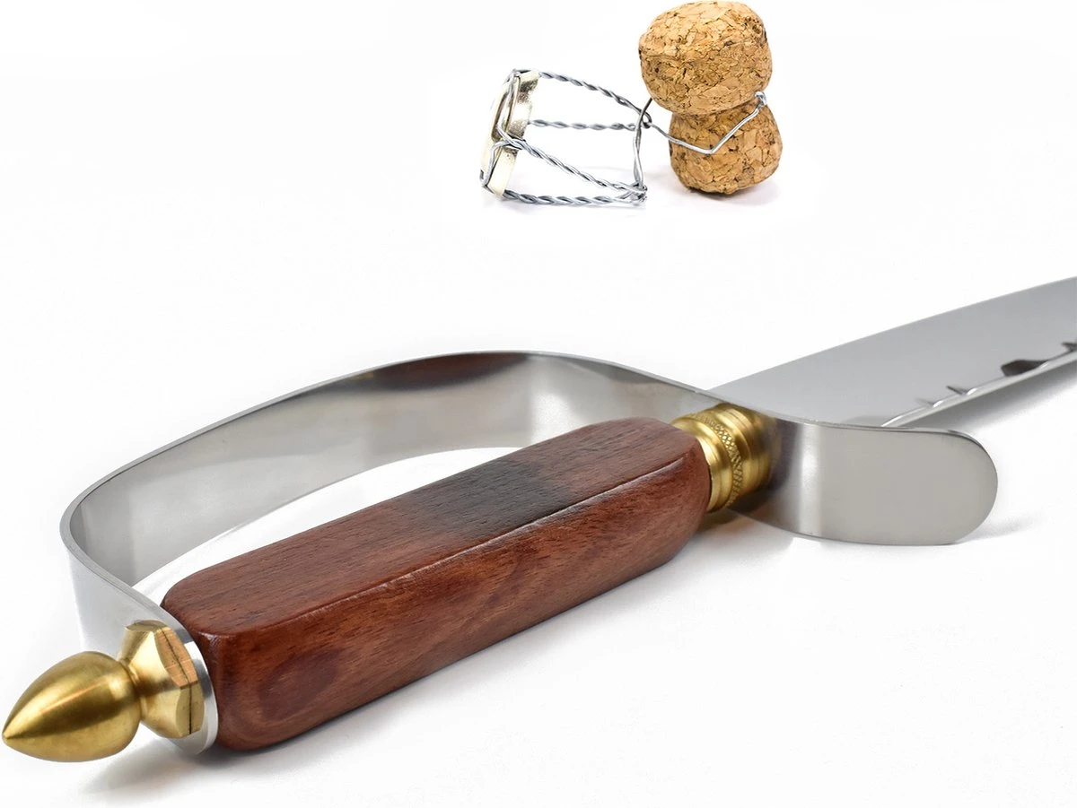 Dymund® Sabreer Sabel - RVS - Professioneel Champagnesabel - Incl. Bewaardoos - 44,5 cm Dymund® Sabreer Sabel - RVS - Professioneel Champagnesabel - Incl. Bewaardoos - 44,5 Cm -Le Creuset Winkel 1200x901 10