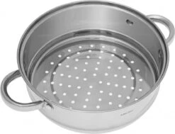 Kinghoff 1536 - Inzet Stoompan - Groentestomer - Vleesstomer - Ø24 X 8.5 Cm -Le Creuset Winkel 1200x917 5
