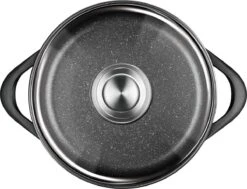 Smile 10-Delige Pannenset - Anti Aanbaklaag - Vaatwasser Bestendig - Zwart - MGK-17 -Le Creuset Winkel 1200x919