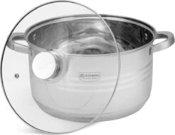 Edënbërg Classic Line - RVS Luxe Pannenset 12 Delig - Voorzien Van 9-Laags Bodem! 2 Edënbërg Classic Line - RVS Luxe Pannenset 12 Delig - Voorzien Van 9-Laags Bodem! -Le Creuset Winkel 1200x930