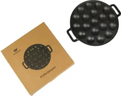 Poffertjespan - Gietijzer - Ø 24 Cm - Poffertjesmaker - 19 Poffertjes - Poffertjespan Inductie 5 Poffertjespan - Gietijzer - Ø 24 Cm - Poffertjesmaker - 19 Poffertjes - Poffertjespan Inductie -Le Creuset Winkel 1200x951