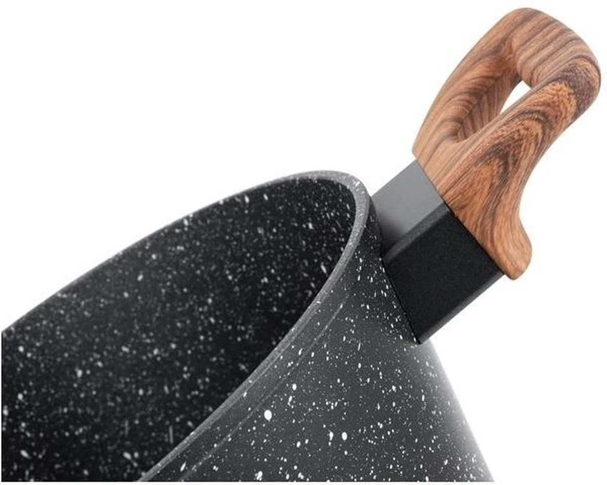 Edënbërg Stonetec Line - 15-delige Luxe Pannenset van Gesmeed Aluminium Edënbërg Stonetec Line - 15-delige Luxe Pannenset Van Gesmeed Aluminium -Le Creuset Winkel