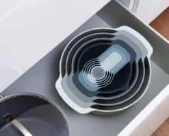 Joseph Joseph Editions Sky Nest 9 Plus Keukenhulpen - Polypropyleen - Set Van 9 Stuks - Oceaan 2 Joseph Joseph Editions Sky Nest 9 Plus Keukenhulpen - Polypropyleen - Set Van 9 Stuks - Oceaan -Le Creuset Winkel 1200x964 6