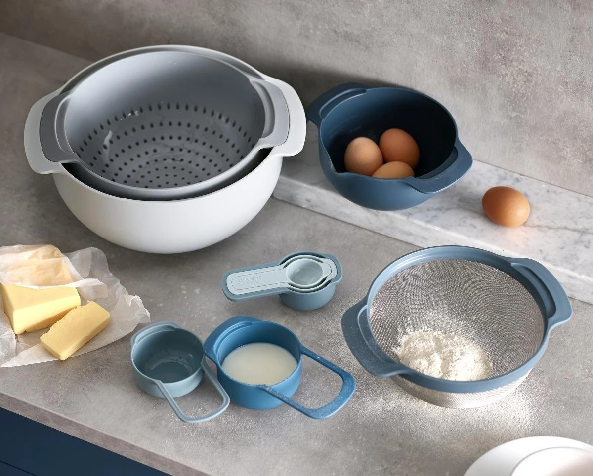 Joseph Joseph Editions Sky Nest 9 Plus Keukenhulpen - Polypropyleen - Set van 9 Stuks - Oceaan Joseph Joseph Editions Sky Nest 9 Plus Keukenhulpen - Polypropyleen - Set Van 9 Stuks - Oceaan -Le Creuset Winkel 1200x964 7