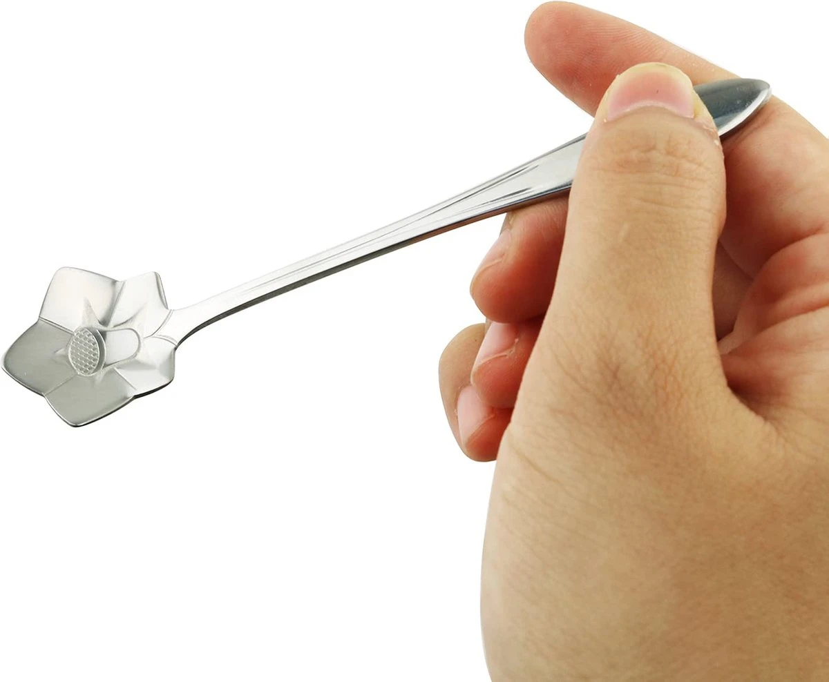 Fako Bijoux® - Bloemen Lepels Set - Theelepel / Koffielepel - 12cm - Zilver - 8 Stuks Fako Bijoux® - Bloemen Lepels Set - Theelepel / Koffielepel - 12cm - Zilver - 8 Stuks -Le Creuset Winkel 1200x988 5