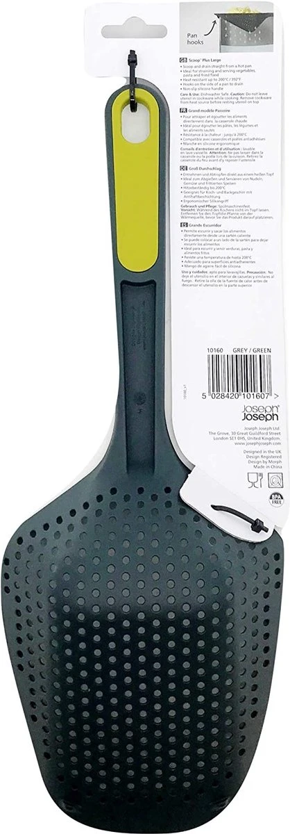 Joseph Joseph Scoop Plus Vergietlepel - Schuimspaan - Frituurschep Joseph Joseph Scoop Plus Vergietlepel - Schuimspaan - Frituurschep -Le Creuset Winkel