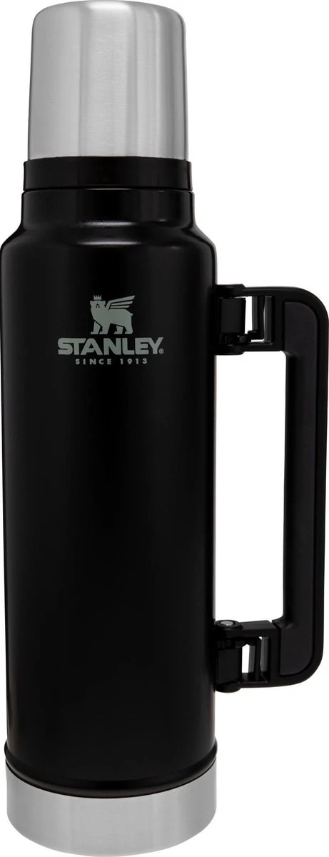 Stanley The Legendary Classic Bottle 1,40L - thermosfles - Matte Black Stanley The Legendary Classic Bottle 1,40L - Thermosfles - Matte Black -Le Creuset Winkel