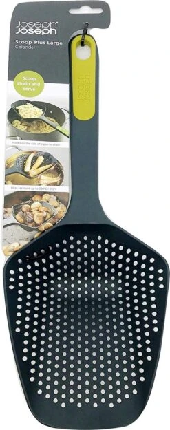 Joseph Joseph Scoop Plus Vergietlepel - Schuimspaan - Frituurschep 6 Joseph Joseph Scoop Plus Vergietlepel - Schuimspaan - Frituurschep -Le Creuset Winkel 474x1200