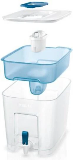BRITA - Waterfilterkan Flow Cool - Blauw - 8,2L -Le Creuset Winkel 550x1200