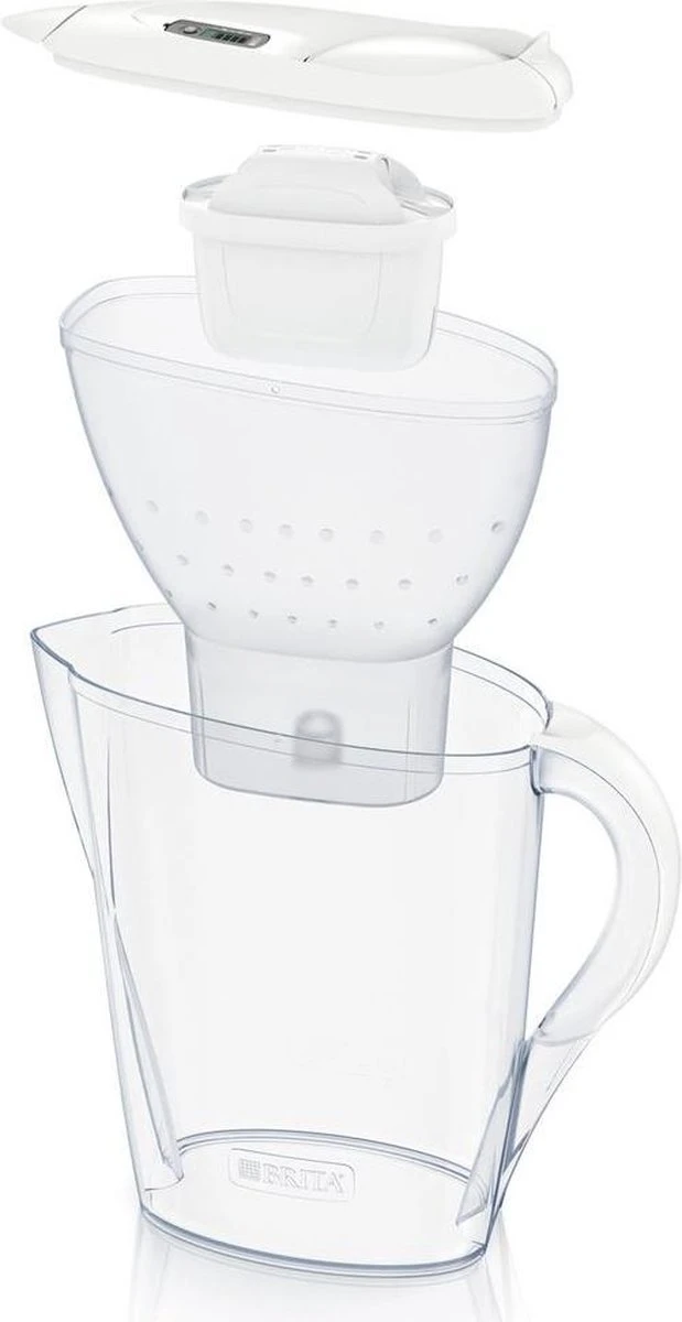 BRITA - Waterfilterkan Marella Cool - Wit - 2,4L BRITA - Waterfilterkan Marella Cool - Wit - 2,4L -Le Creuset Winkel