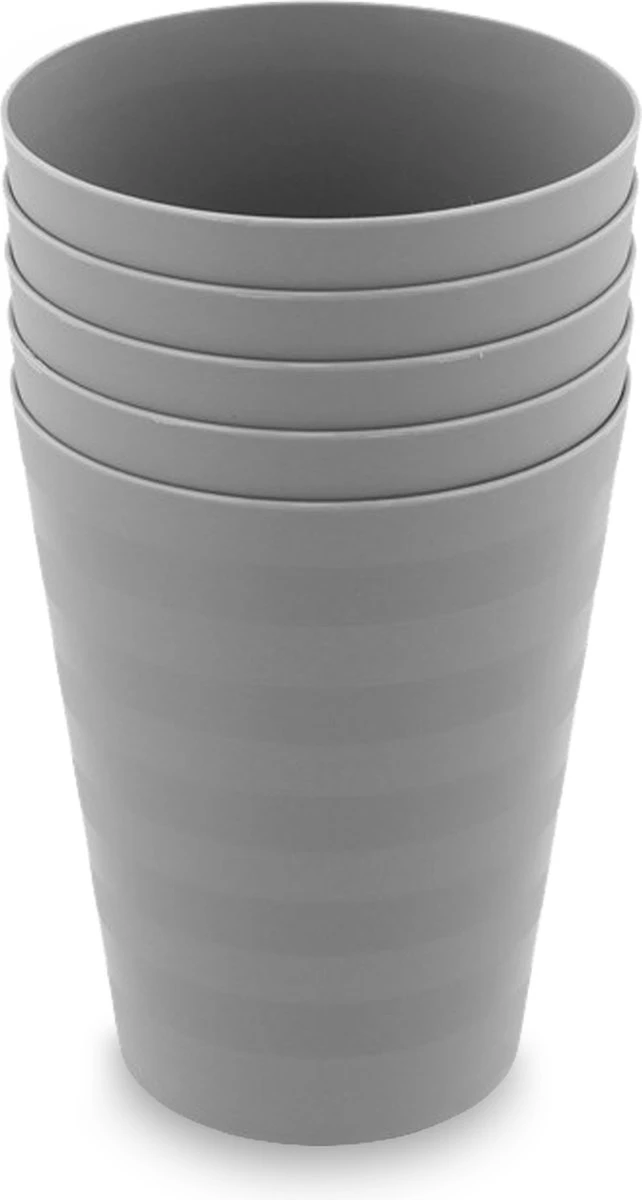 Luxe Herbruikbare Drinkbekers van In Round – 5 stuks – Grijs – Plastic / Kunststof – Drinkbeker voor Volwassenen en Kinderen – Alternatief voor Wegwerp Bekers – Drink Beker – Limonadeglazen Sapglazen – Camping Servies – Onbreekbare Glazen – Beerpong Luxe Herbruikbare Drinkbekers Van In Round – 5 Stuks – Grijs – Plastic / Kunststof – Drinkbeker Voor Volwassenen En Kinderen – Alternatief Voor Wegwerp Bekers – Drink Beker – Limonadeglazen Sapglazen – Camping Servies – Onbreekbare Glazen – Beerpong -Le Creuset Winkel