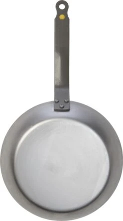 DeBuyer Mineral B Element Koekenpan - Zilver - Rond - Ø 24 Cm -Le Creuset Winkel 670x1200