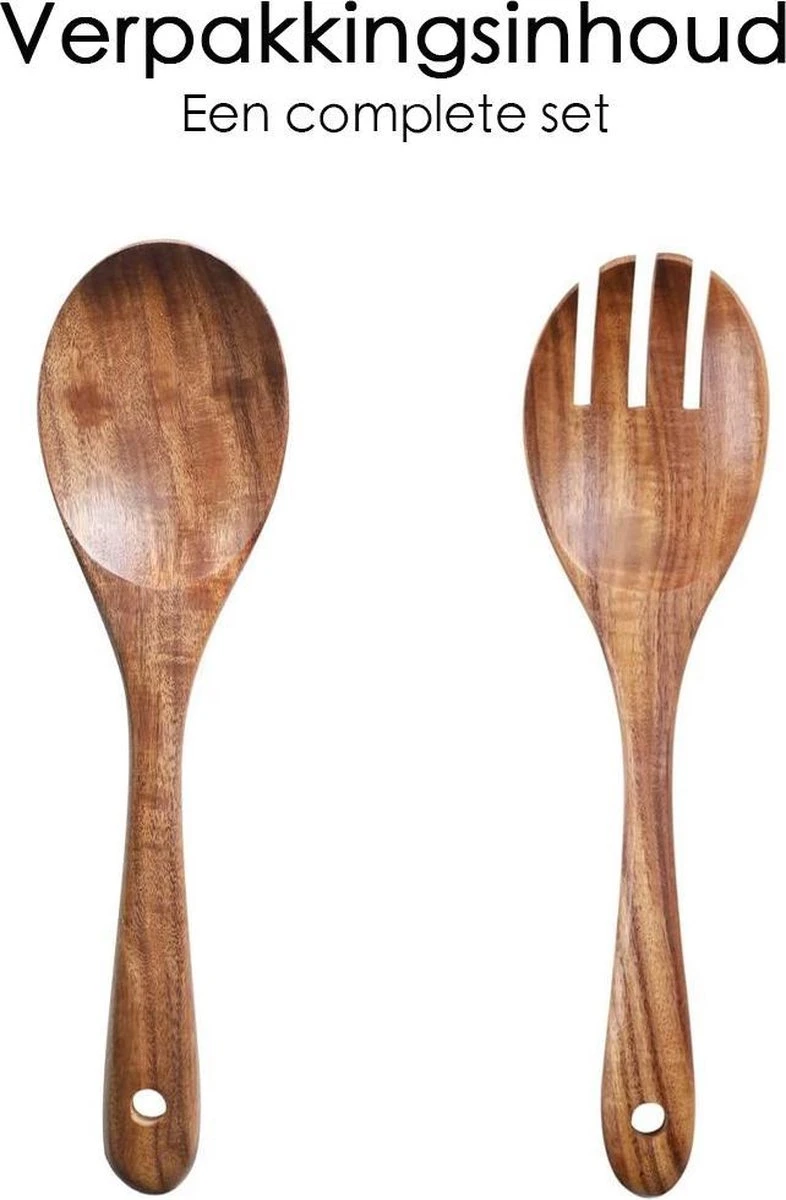 Slabestek - Slalepel - Opscheplepel - 26 cm - Hout Merkloos Slabestek - Slalepel - Opscheplepel - 26 Cm - Hout -Le Creuset Winkel