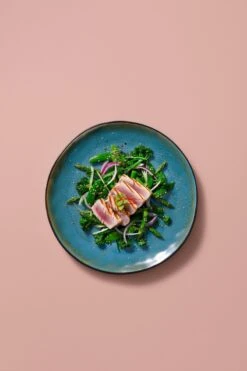 Palmer Bord Lotus 27.5 Cm Zwart Turquoise Stoneware 2 Stuk(s) -Le Creuset Winkel 800x1200 68