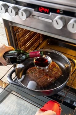 Smile 10-Delige Pannenset - Anti Aanbaklaag - Vaatwasser Bestendig - Zwart - MGK-17 -Le Creuset Winkel 800x1200 7