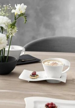 Villeroy & Boch New Wave Cappuccinoset - 8 Delig - Wit -Le Creuset Winkel 830x1200 1