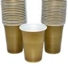 Merkloos Gold Cups - 50stuk(s) - 475ml - Party Cups - Drankspel - Beerpong Bekers - Beerpong - Plastic Bekers