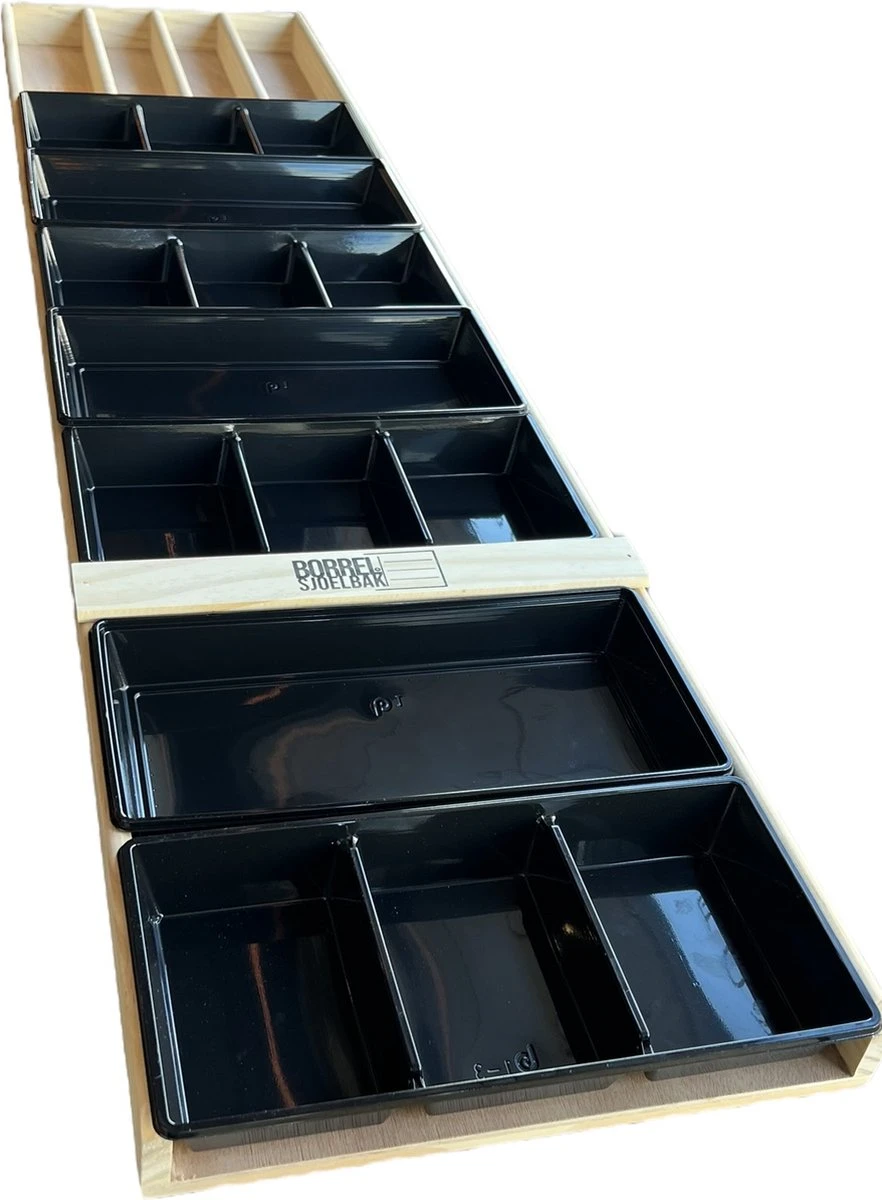 Sjoelbak - Borrelsjoelbak - hapjesplank - borrelplank - mini sjoelbak 120 cm met zwarte bakjes - kleine sjoelbakken Sjoelbak - Borrelsjoelbak - Hapjesplank - Borrelplank - Mini Sjoelbak 120 Cm Met Zwarte Bakjes - Kleine Sjoelbakken -Le Creuset Winkel 882x1200 1