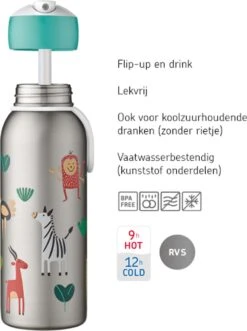 Mepal – Isoleerfles Flip-up Campus – Frozen 2 – Waterfles Met Rietje – Houdt Je Drankje Tot 9 Uur Warm En 12 Uur Koud – Drinkfles Voor Kinderen – Thermosfles -Le Creuset Winkel 896x1200 2