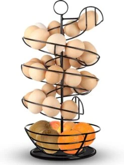 Eiermand – Eierrek – Eierhouder – Eieren – Zwart - Pasen - Tot 40 Eieren - 360° - BAULK® 7 Eiermand – Eierrek – Eierhouder – Eieren – Zwart - Pasen - Tot 40 Eieren - 360° - BAULK® -Le Creuset Winkel 897x1200 1