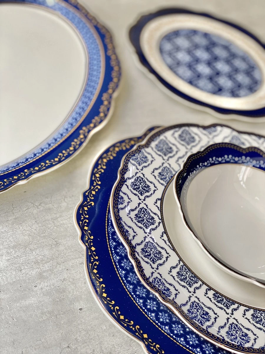 Selinex porselein serviesset barok blauw 25-delig Selinex Porselein Serviesset Barok Blauw 25-delig -Le Creuset Winkel 899x1200 12