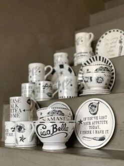 Blond Amsterdam - X Noir - Bord - I Licked - Ø 22 Cm -Le Creuset Winkel 899x1200 17