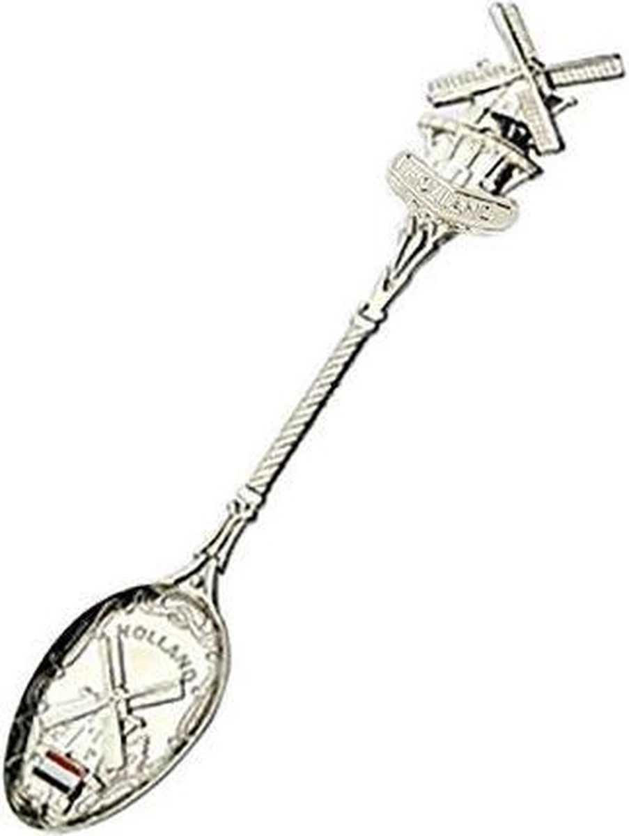 Lepel Molen Shiny Zilver Holland - Souvenir Lepel Molen Shiny Zilver Holland - Souvenir -Le Creuset Winkel 903x1200 1