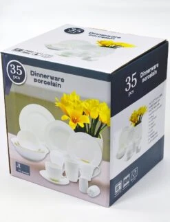 JT Serviesset - Wit - 35delig - 4 Persoons - Luxe Reliëf Design -Le Creuset Winkel 917x1200 1