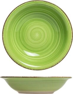 Studio Tavola Diepe Borden Summer Green ø 21 Cm - 6 Stuks -Le Creuset Winkel 923x1200 2